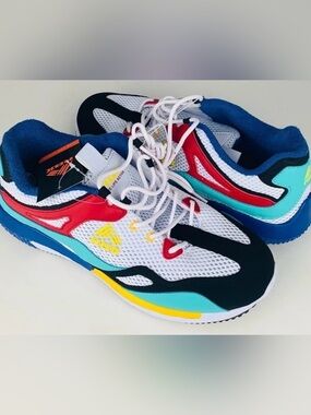 (size 9) RBX Mens Athletic Shoes Multicolor Running Mesh!!!